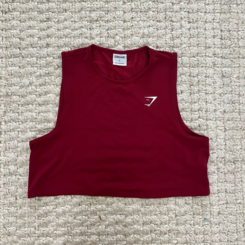gymshark training crop tank